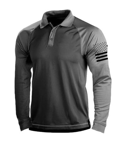 Tactical Long Sleeve T-Shirt – Cotton Casual TX118