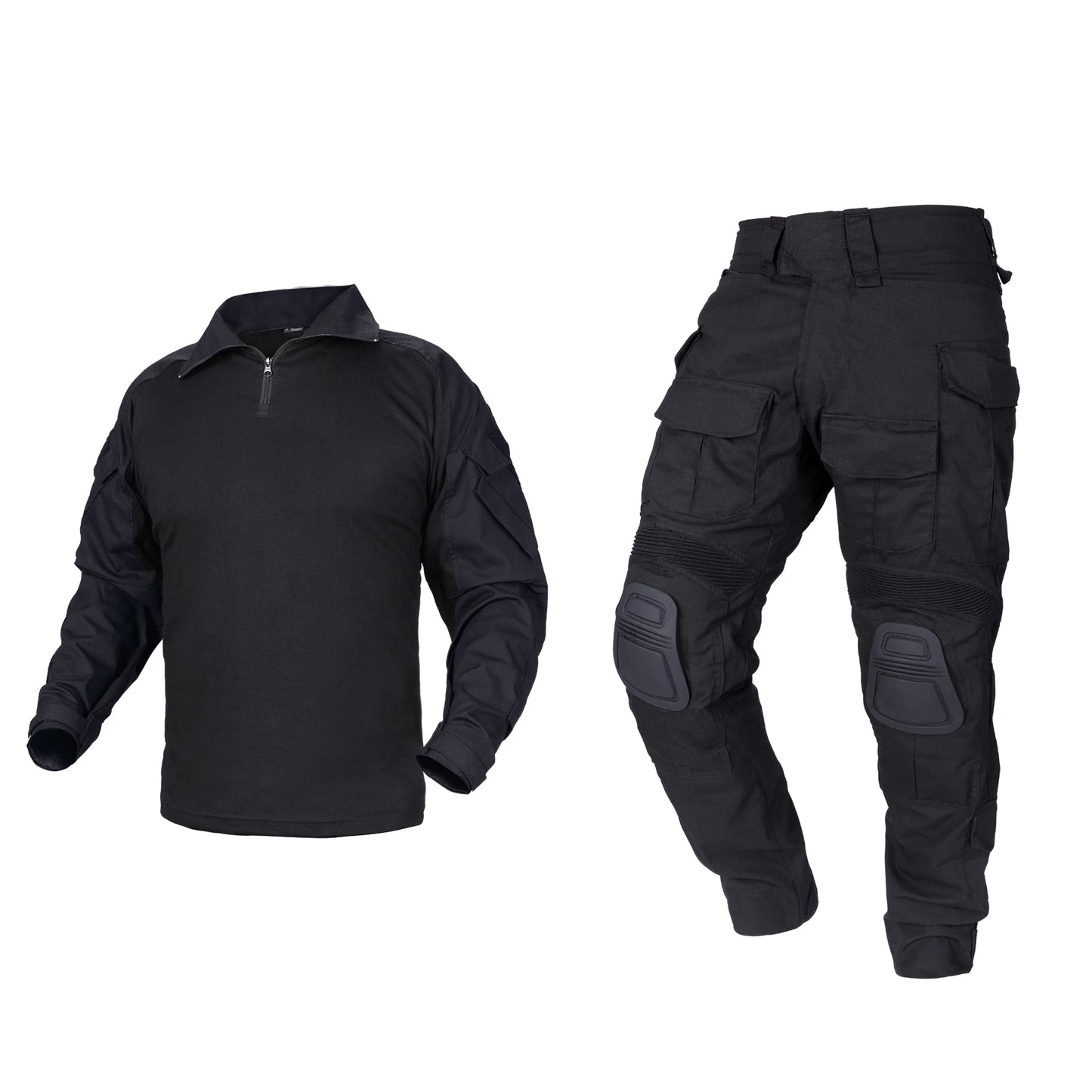 IDOGEAR G3 Upgraded Version Frog Suit Tactical Uniform Camouflage Shirt and Pants Rig Stop