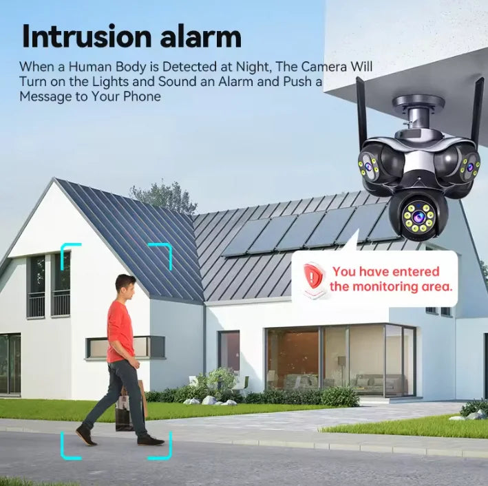 Solar WiFi 4G Camera