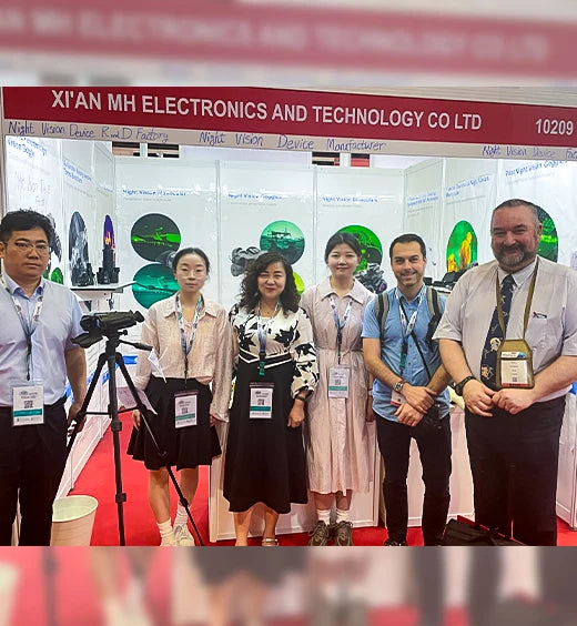 MHNV NNVT Gen 2+ Gen3 1400+ FOM White Green Phosphor Manual Gain 18mm Image Intensifier Tube Night Vision Goggles NVG PVS-7