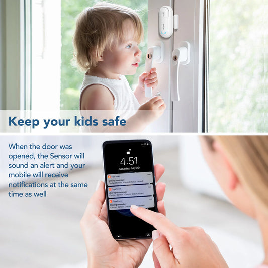 Smart Home Alarmsysteem Deur- & Raamsensor