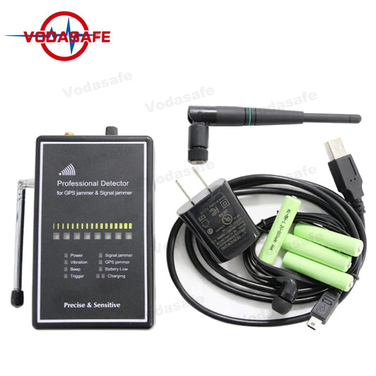 Professional Handheld GPS and Cellphone Jamming Signal Detector Detecting Cellphone WiFi GPS Signal