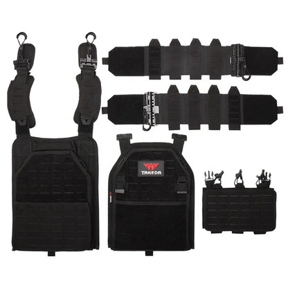 Yakeda Molle Tactical Vest Tactical Kiit Chaleco Tactico Latest Loadout Tactical Vest Plate Carrier 1000D 6094A MC Colete Tatico