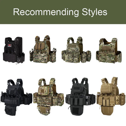 YAKEDA Tactical Plate Carrier Quick Release Vest