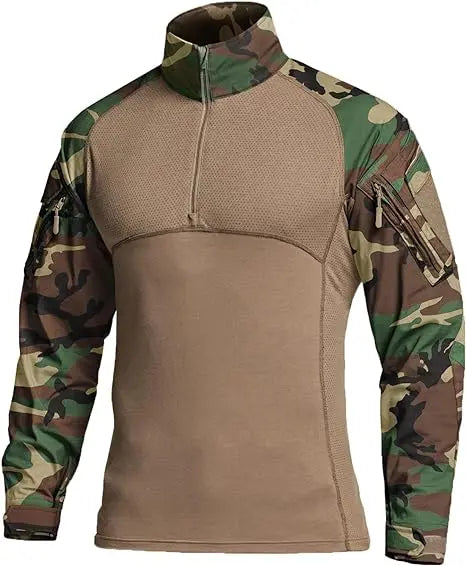 Camouflage G3 Tactical Shirt – Ripstop Long Sleeve