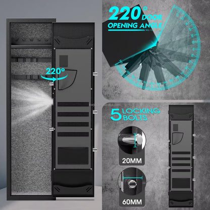 High Security Steel Safe with Fingerprint Lock