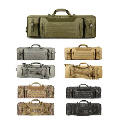 YAKEDA 36" Case Tactical Bag Range Large Bag Waterproof Storage Fishing Bag Soft Double Tactical Backpack Handbag