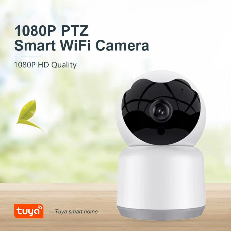 Mini WiFi Camera 1080p Tuya Smart Indoor PTZ