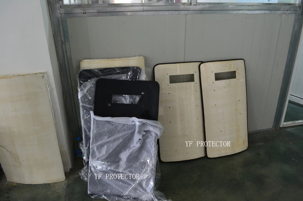 YF Protector IIIA PE 900*500 Ballistic Shield Handheld Weighted Training Ceramic III Uhmwpe Shield