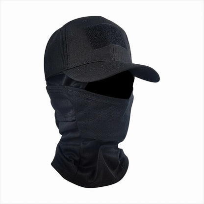 Tactical Camouflage Cap & Neck Gaiter Waterproof set