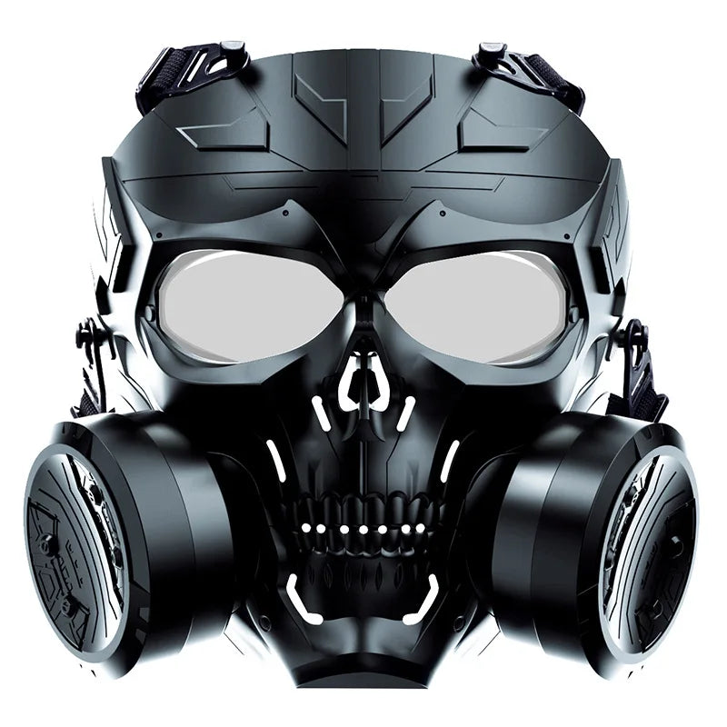 Durable Tactical Full Face Mask – Paintball & Airsoft Protection (ZL5)