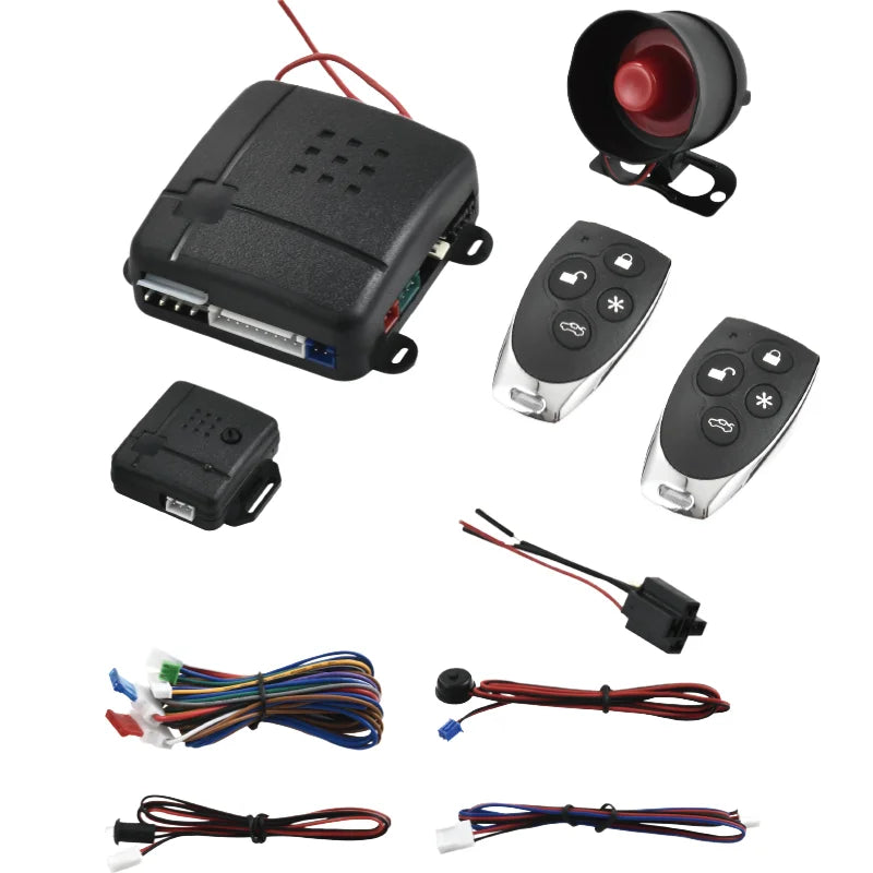 Car Alarm with Keyless Entry & Panic Button Ultimate Convenience & Security