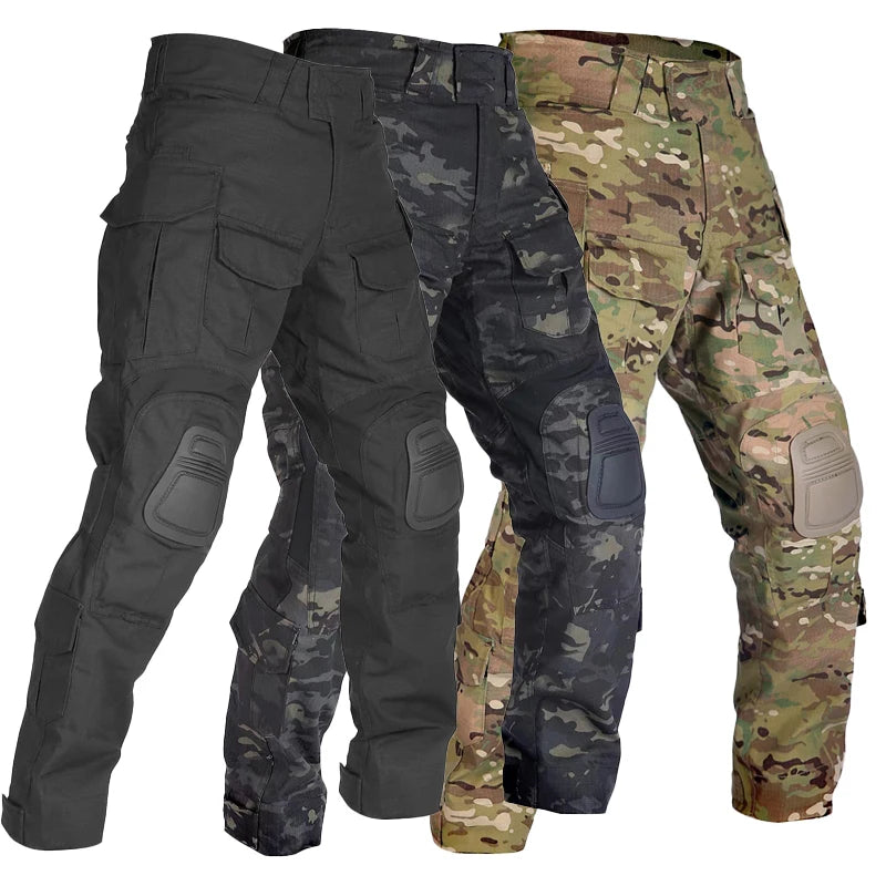 Sivi Outdoor Tc50/50 Heren Broek Slijtvastheid Tactico Uniforme Combat Broek G3 Tactische Broek Met Kniebeschermers