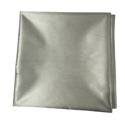 Copper Faraday Fabric RFID Blocking EMF 5G Signal Wifi Blocker Electromagnetic Radiation Protection Rib Style Metallic for