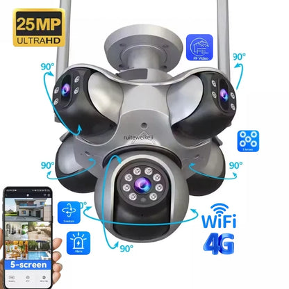 Solar WiFi 4G Camera