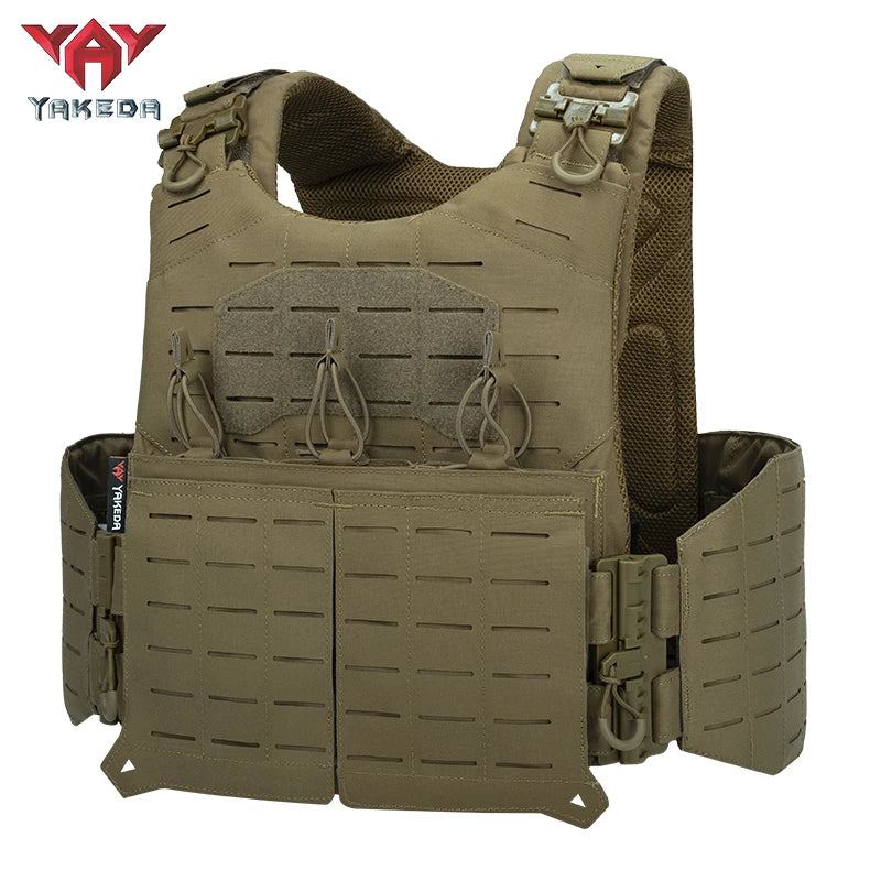 YAKEDA Tactical Plate Carrier Quick Release Vest