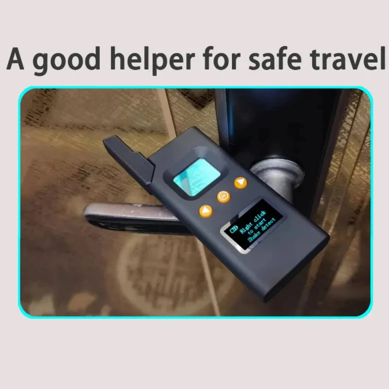 Hot selling Magnet Field Detection GPS Tracker Scanner Anit-spy Camera Detector Mini Compact RF Signal Finder for Safe Travel