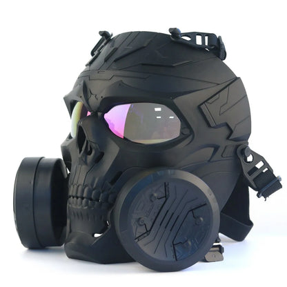 Durable Tactical Full Face Mask – Paintball & Airsoft Protection (ZL5)
