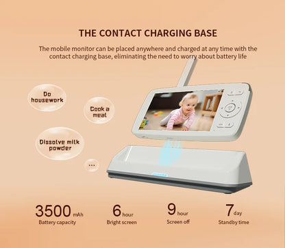 AHD Audio Baby Monitor + Nachtzicht Indoor Toezicht