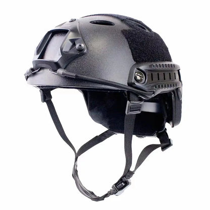 Tactical Fast Helmet Paintball Training Abs Fast protection Helmet Tactical Helmet with Detachable Full Face Protector