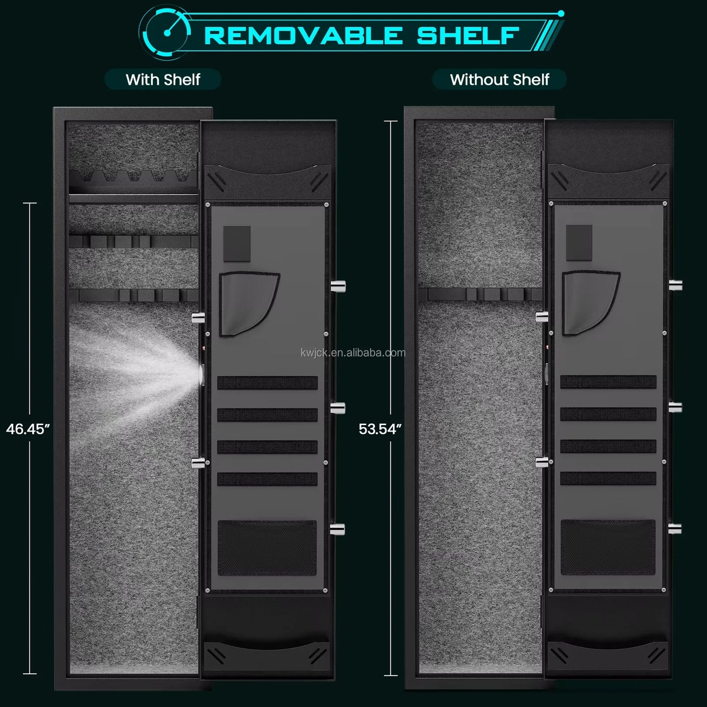 High Security Steel Safe with Fingerprint Lock