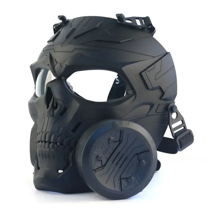 Durable Tactical Full Face Mask – Paintball & Airsoft Protection (ZL5)