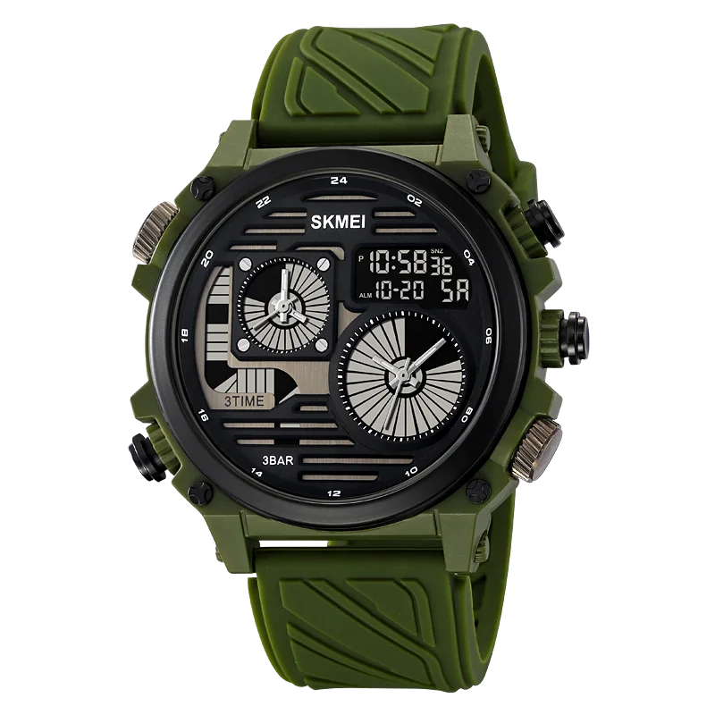 SKMEI 2202 New Durable Hiking Watches Digital for Outdoor Exercise with Compass Strap