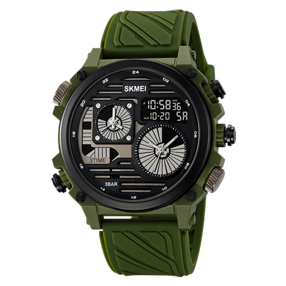 SKMEI 2202 New Durable Hiking Watches Digital for Outdoor Exercise with Compass Strap