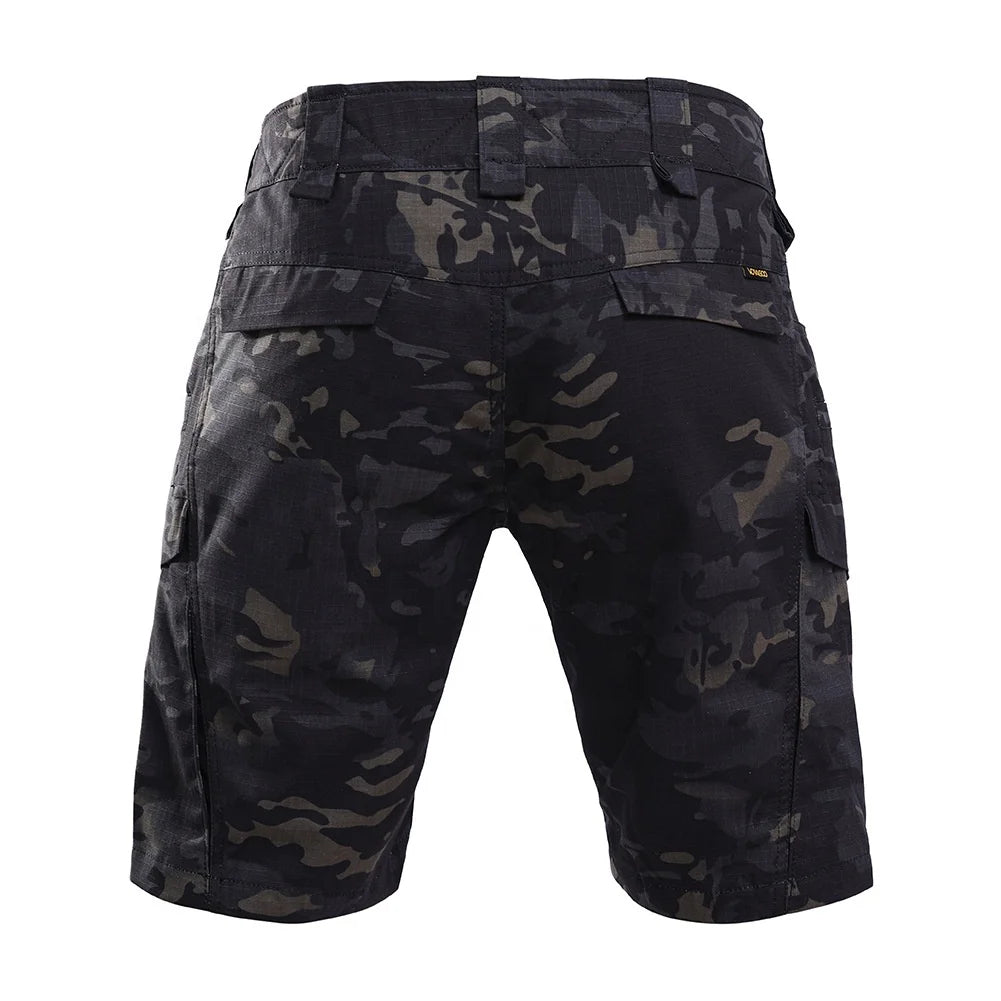 Tactical Camouflage Cargo Shorts