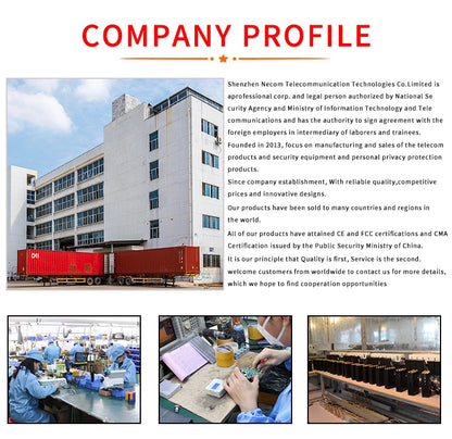 Professional-Grade Security Jamming Signal Detector WiFi Cellular Signals Blocker for 315/433/868MHz