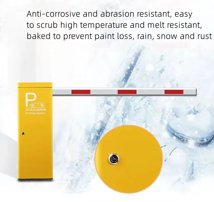 ACS AUTO Modular Boom Gate System - Custom Arm Length (1-6M) & Traffic Light Sync for Smart Cities