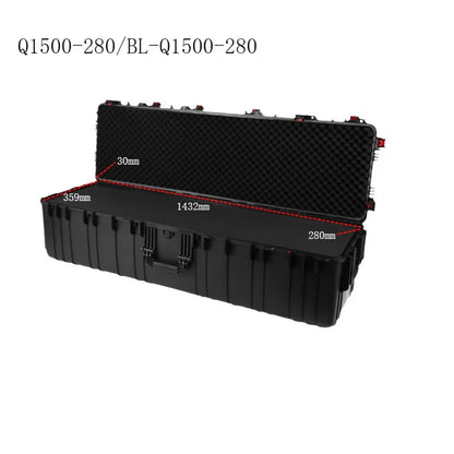 1500x420x172mm Dust Proof Water Proof Safety Box Instrument Vehicle Storage Anti Drop Box