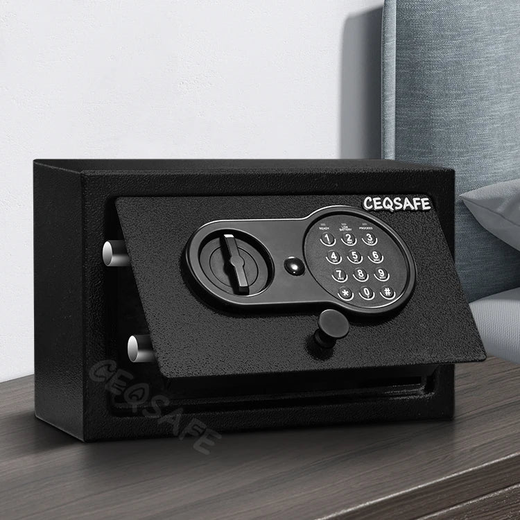 CEQSAFE Home Digital In-Floor Safe Hidden Wall Safe Box Top Opening Drawer Safe