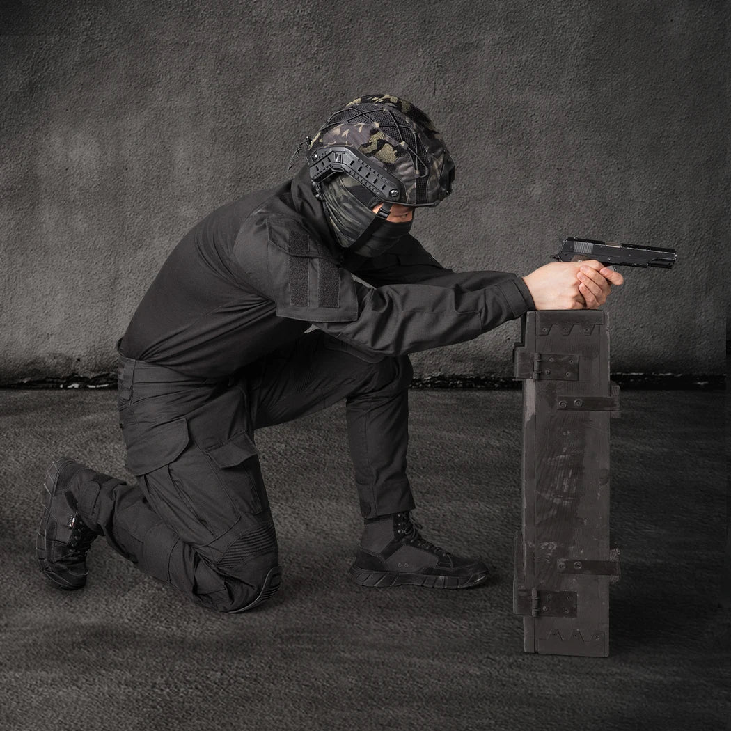 IDOGEAR G3 Upgraded Version Frog Suit Tactical Uniform Camouflage Shirt and Pants Rig Stop