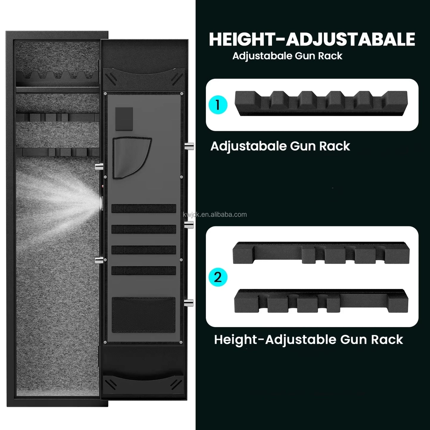 High Security Steel Safe with Fingerprint Lock