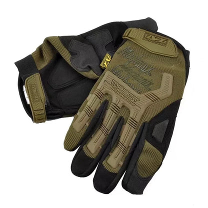 Tactische semi-volledige vingerhandschoenen van nylon met touchscreen, antislip, naalddetectie, voor winter, speciaal voor de militaire eenheden.