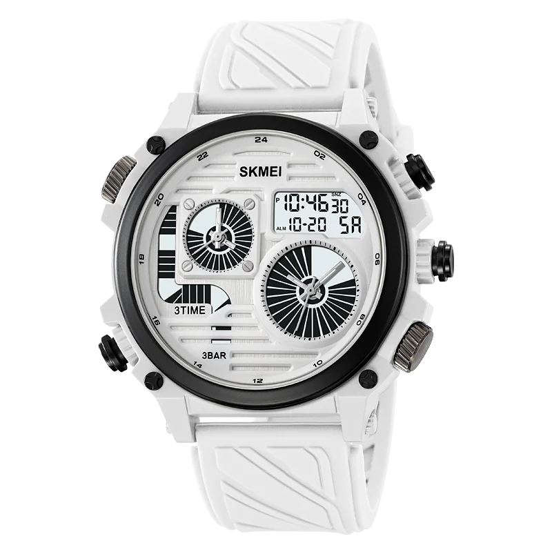 SKMEI 2202 New Durable Hiking Watches Digital for Outdoor Exercise with Compass Strap