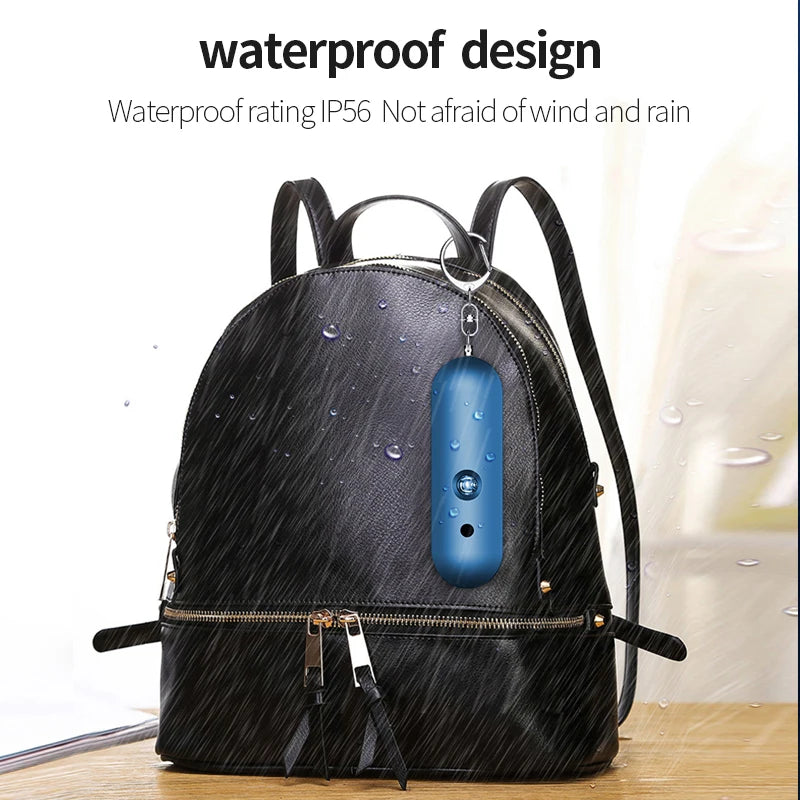 Shenzhen Custom Factory 130Db Loudest Siren Self Defense Alarm Elderly Kids Women Panic Emergency Personal Safety Keychain Alarm