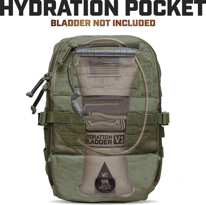 ISO9001 Certificate Factory OEM Custom logo Quick Release Nylon Elite Training Gear Harness Mounted Tactical Backpack