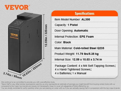 Advanced Biometric Gun Safe