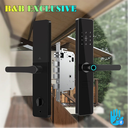 Smart Door Lock Digital Electronic Biometric Fingerprint Locks Smart Home