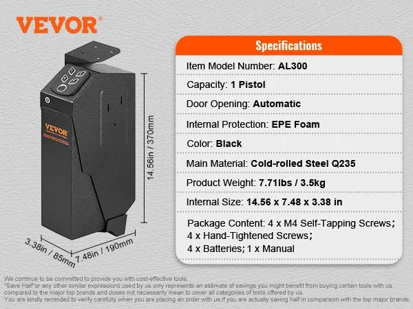 Advanced Biometric Gun Safe