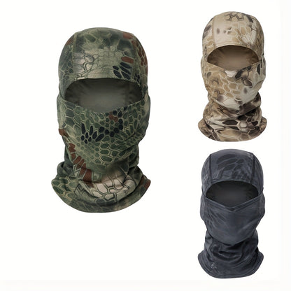 2/3 stuks Camouflage Balaclava Hoofddeksel Set voor Mannen en Vrouwen