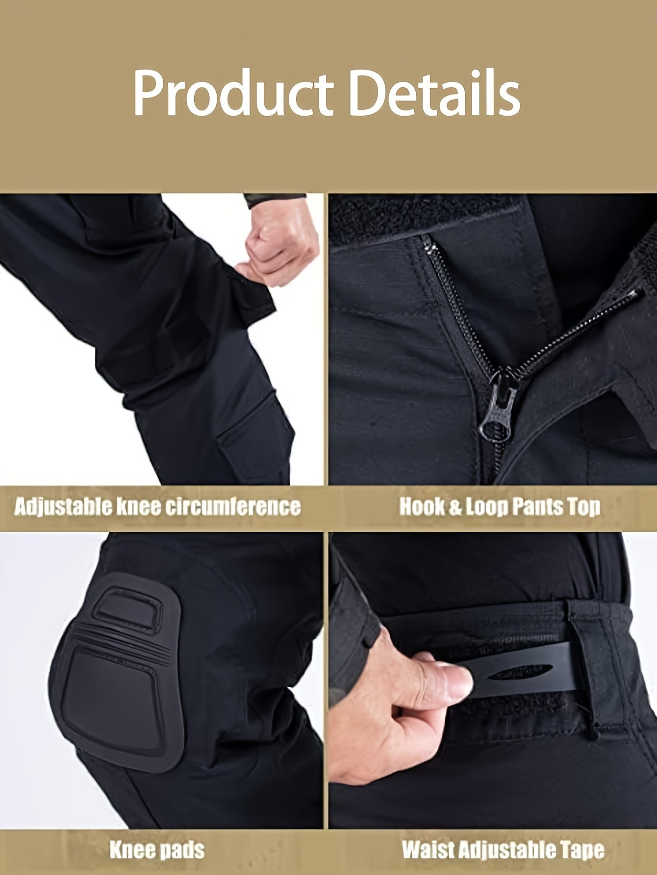 Klassieke G3 Camo Tactische Broek voor Heren - Duurzaam, Verstelbare Taille voor Wandelen, Klimmen, Kamperen en Outdoor Training