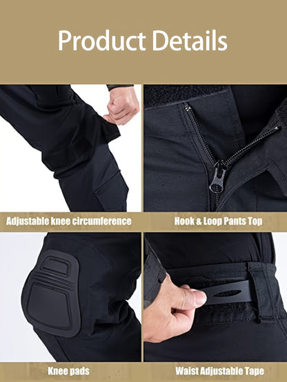 Klassieke G3 Camo Tactische Broek voor Heren - Duurzaam, Verstelbare Taille voor Wandelen, Klimmen, Kamperen en Outdoor Training